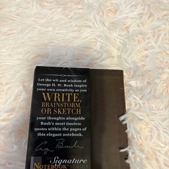 George I. W. Bush Coffee Table Book - Brown Cover NEW Diary Story - Picture 2 of 3